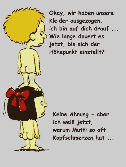 Was Sie schon immer über Sex wissen wollten... !!!