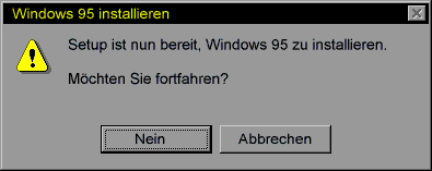 Windos-Fehlermeldung 3