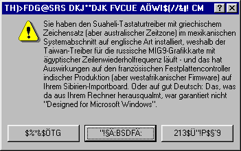 Windos-Fehlermeldung 7